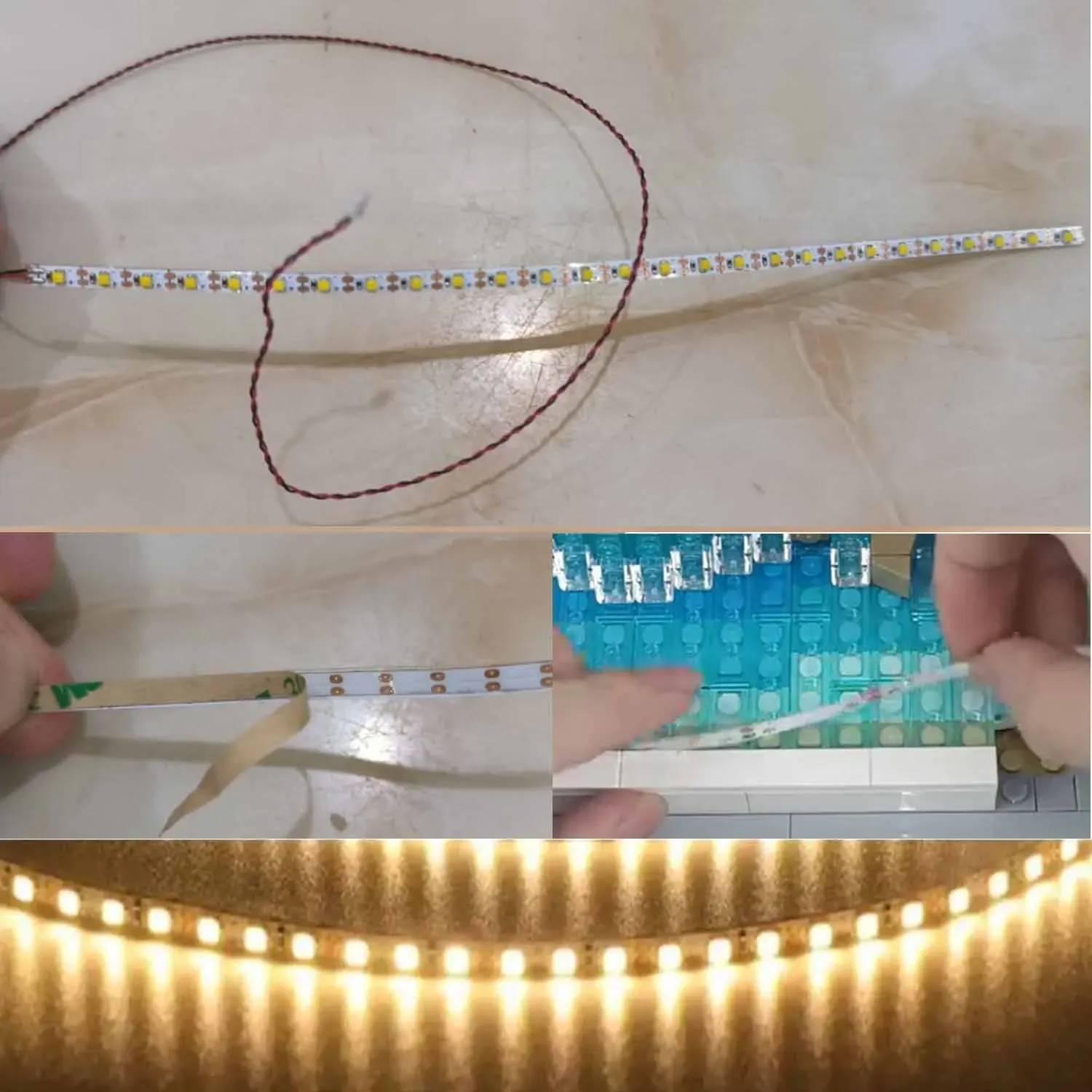 USB Light Kit for Lego 21062 Trevi Fountain Architecture