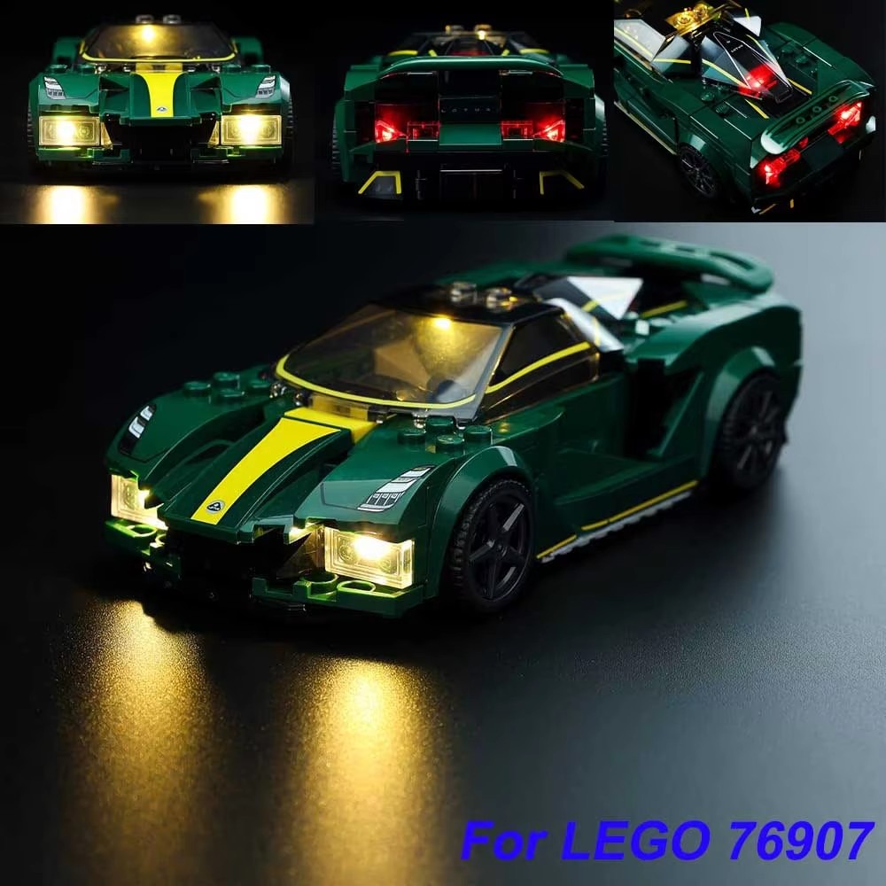 Light Kit for Lego 76906/76917/76907/76919/76908/76910/76909/76911/76912/76914/76915/76916/76921/76922/76920