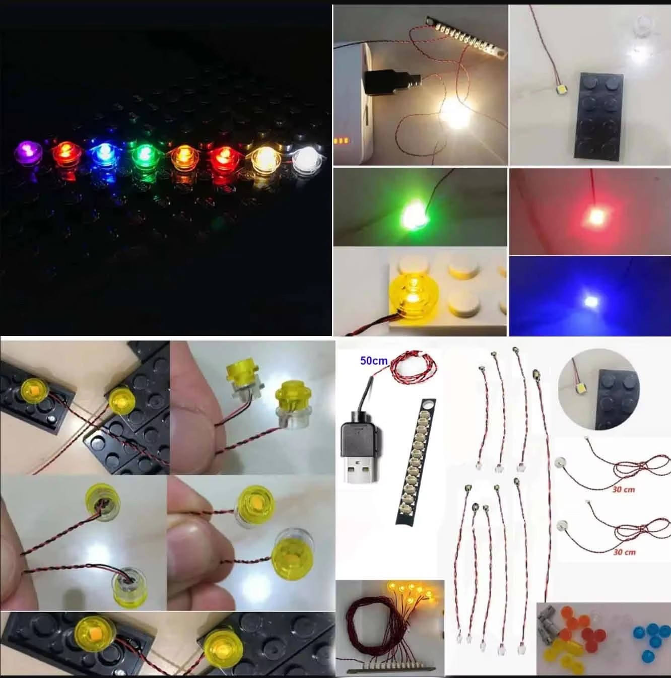 USB Lights Set for Lego 31217 The Fauna Collection Tiger 