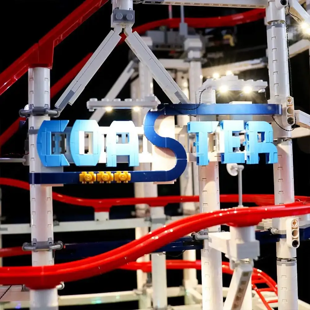 USB Light kit for LEGO 10261 Roller Coaster