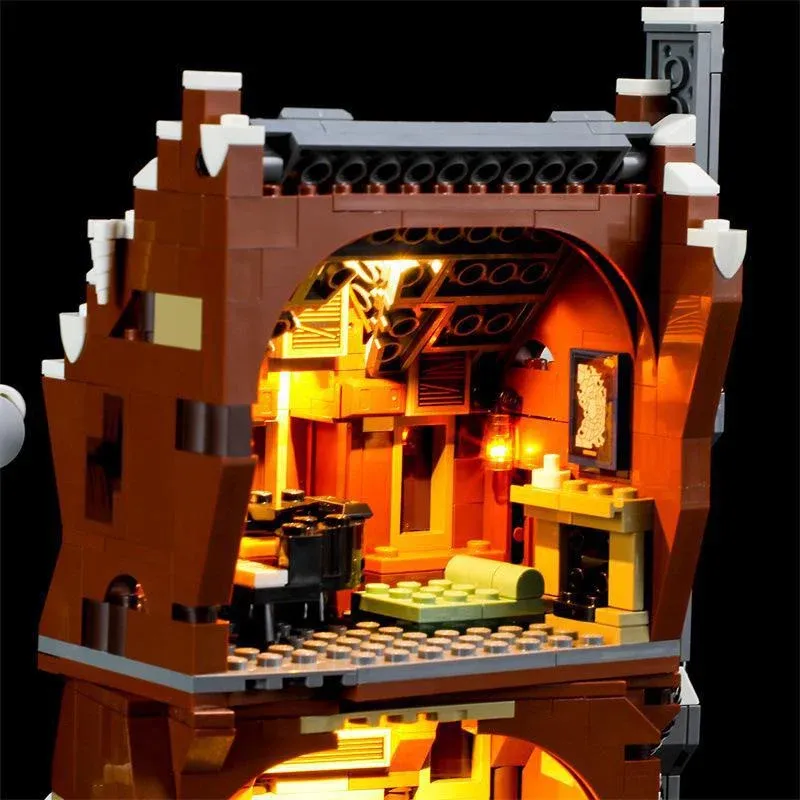 USB Light Kit For LEGO 76407 The Shrieking Shack & Whomping Willow