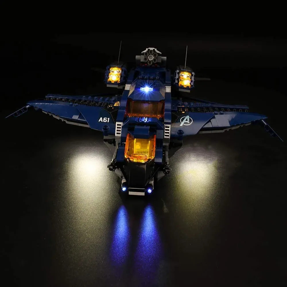 Light Set For Lego 76126 Marvel Avenger Ultimate Quinjet