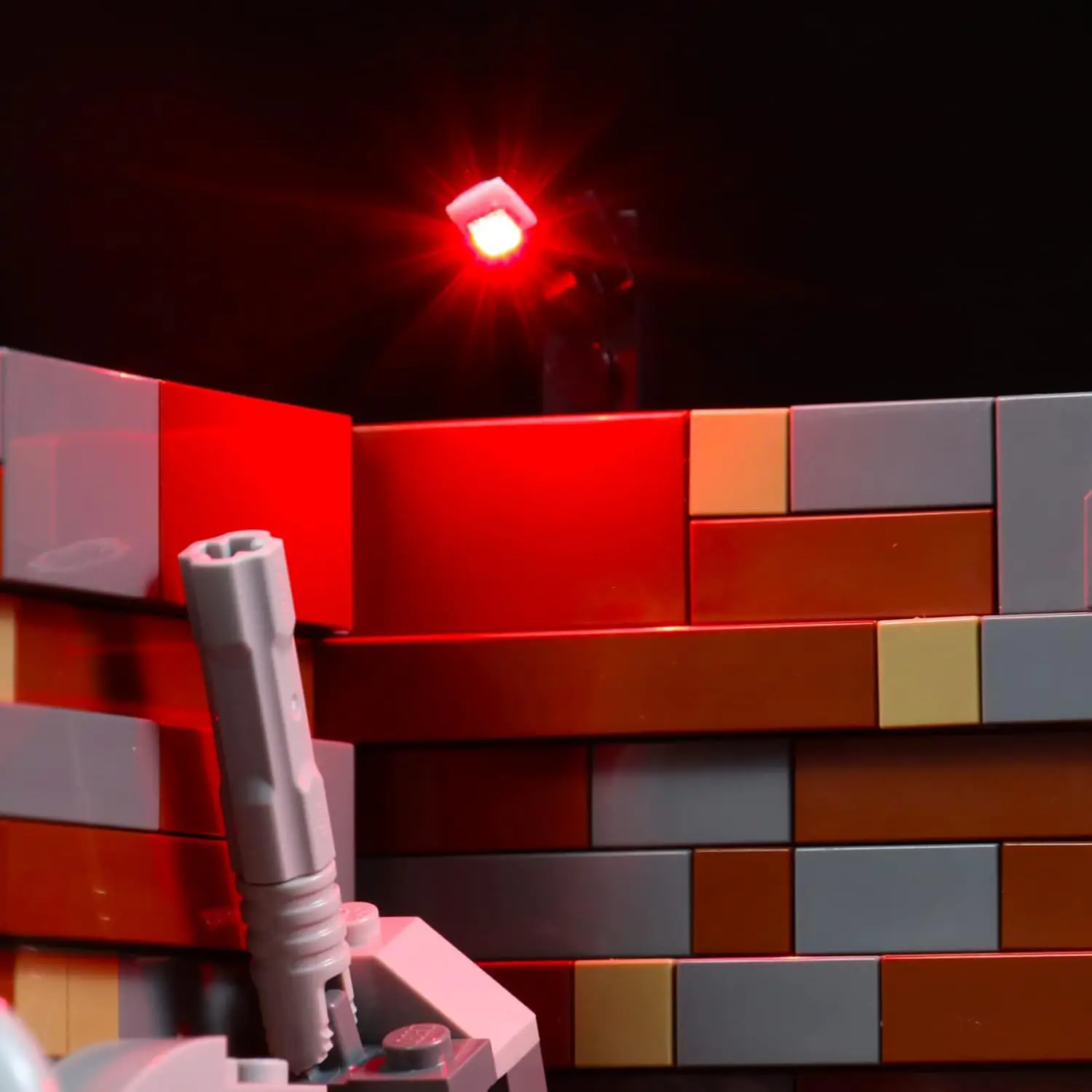 USB Light Kit for Lego 75339 Death Star Wars Trash Compactor
