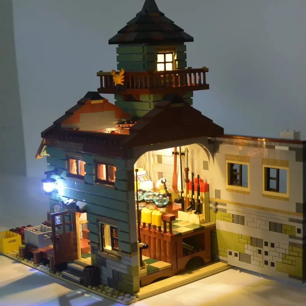 USB Light Kit for LEGO 21310 Old Fishing Store