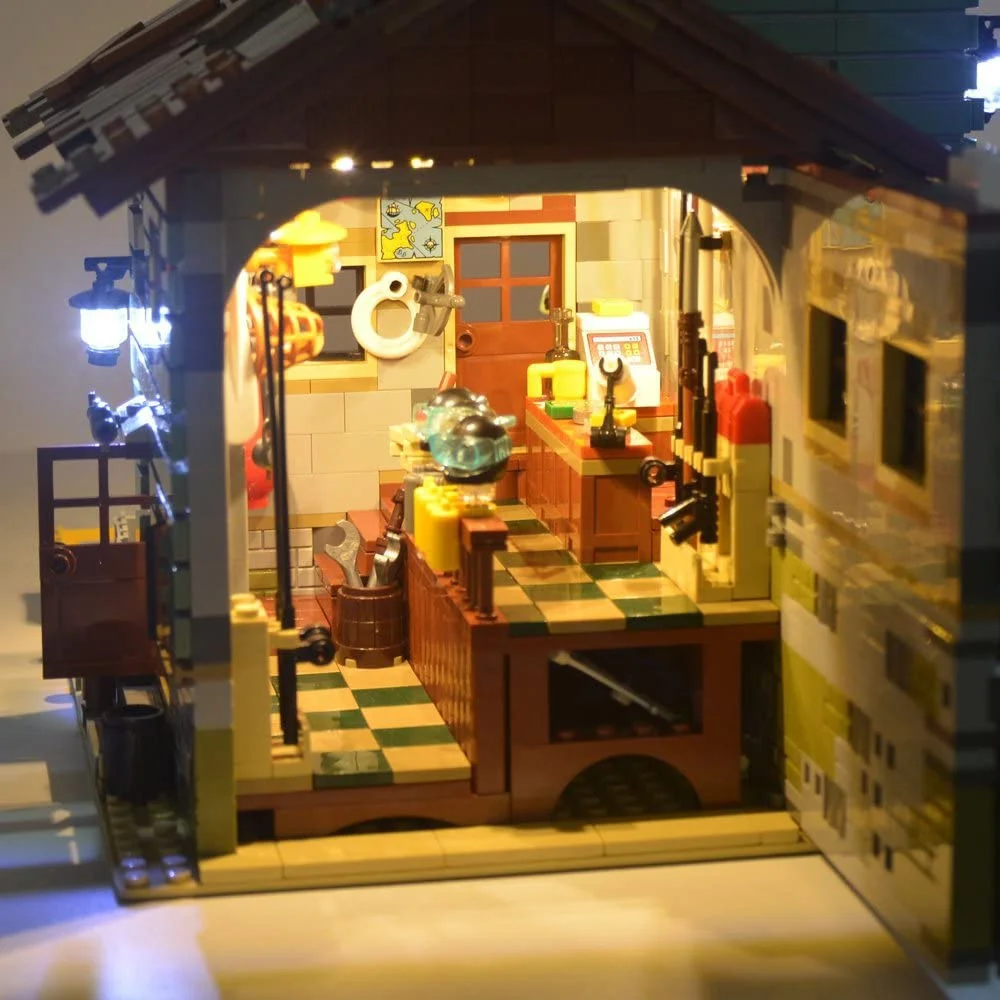 USB Light Kit for LEGO 21310 Old Fishing Store