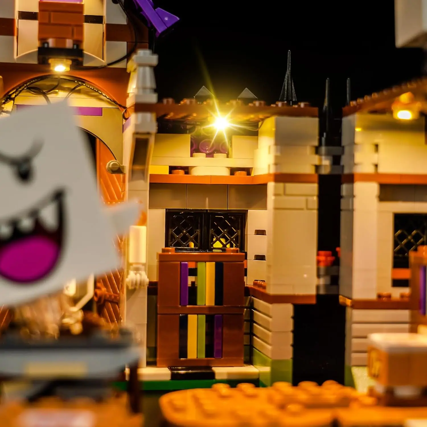 USB Lights Set for Lego 71436 King Boos Haunted Mansion