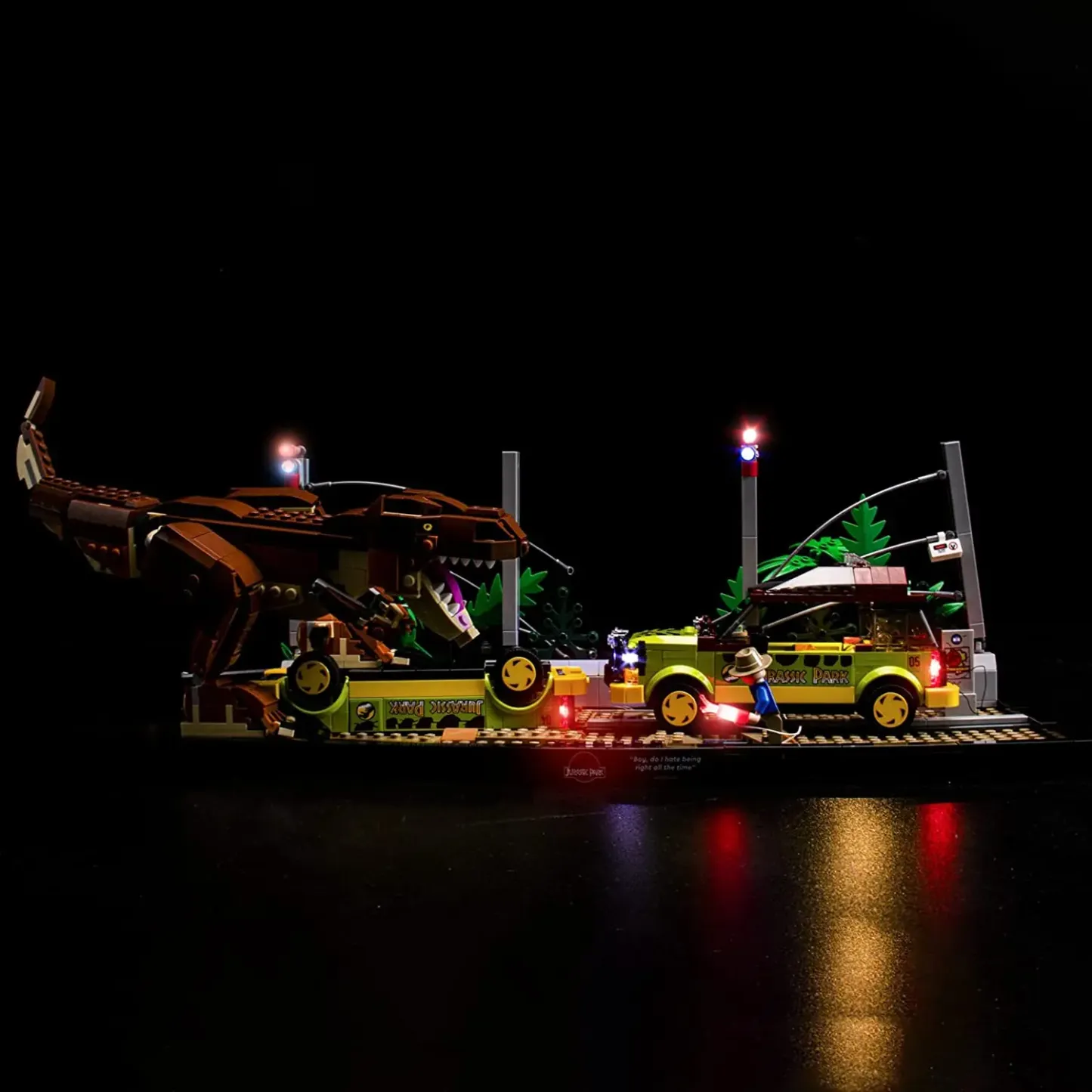 USB Lights Set for Lego 76956 T. rex-Breakout   