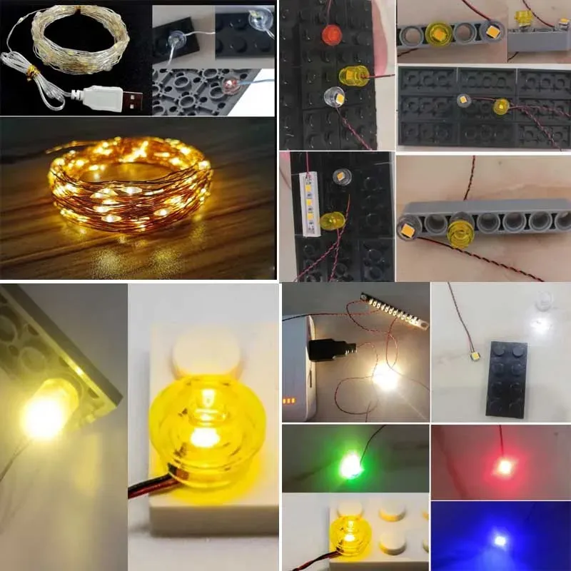 USB Lights Set for Lego Batman 76271 Animated Series Gotham City