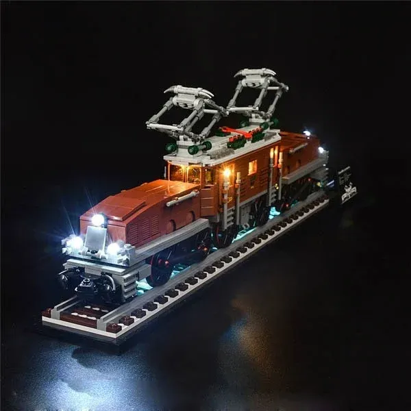 USB  Light kit for LEGO 10277 Crocodile Locomotive Train