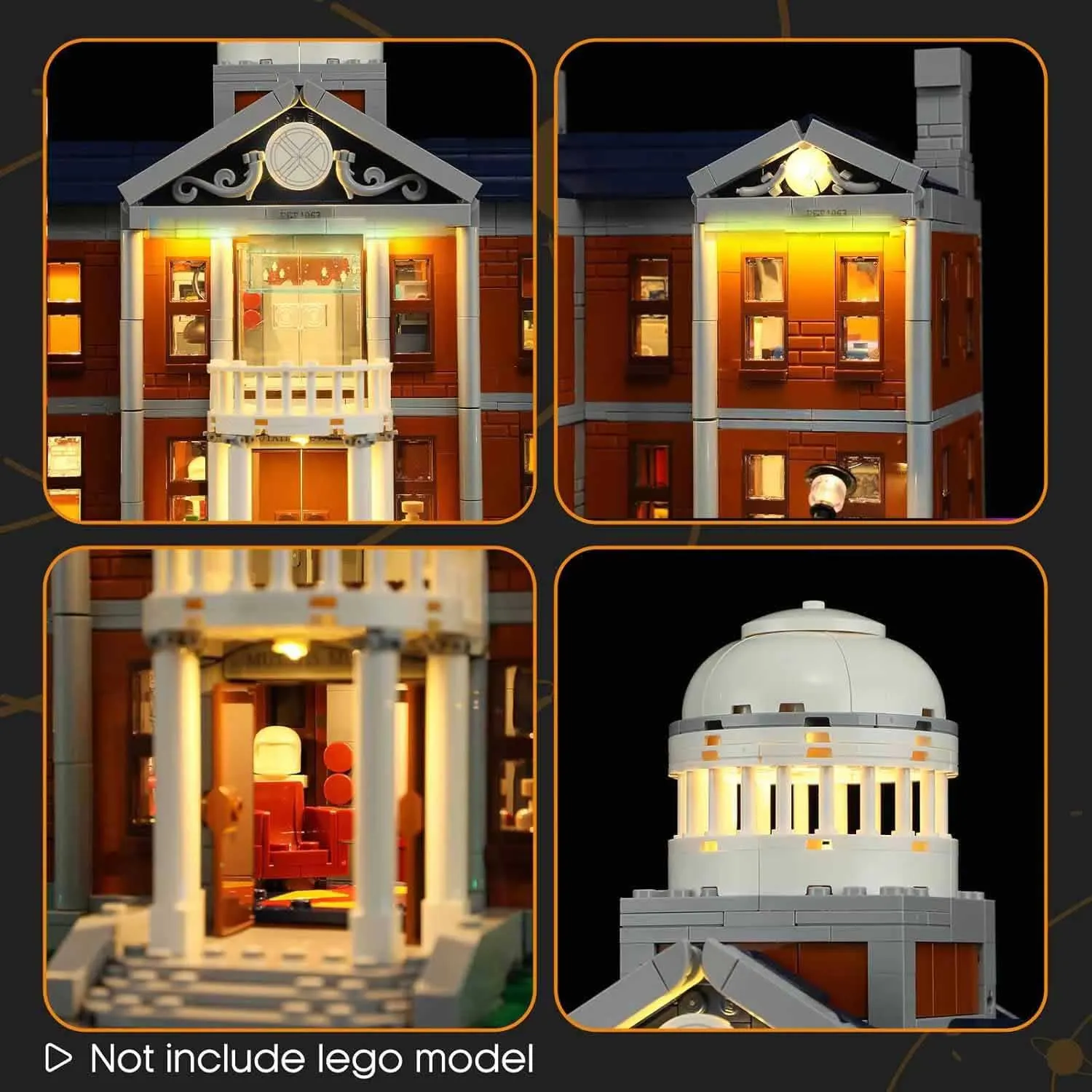 USB Lights Set for Lego 76294 X-Men: The X-Mansion
