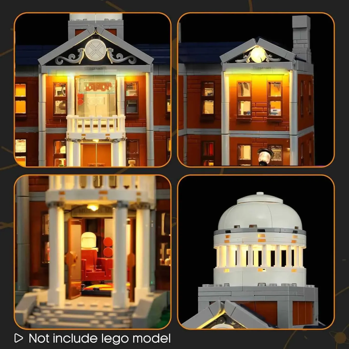 USB Lights Set for Lego 76294 X-Men: The X-Mansion
