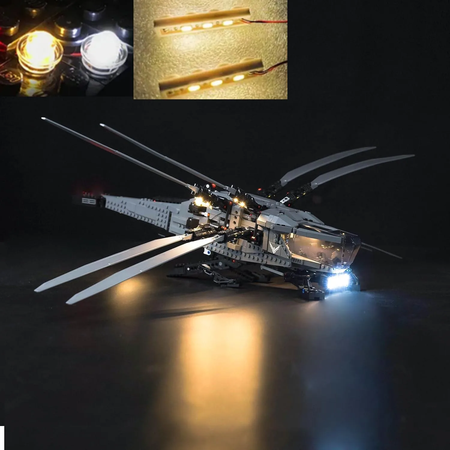 USB Lights Set for Lego 10327 Dune Atreides Royal Ornithopter