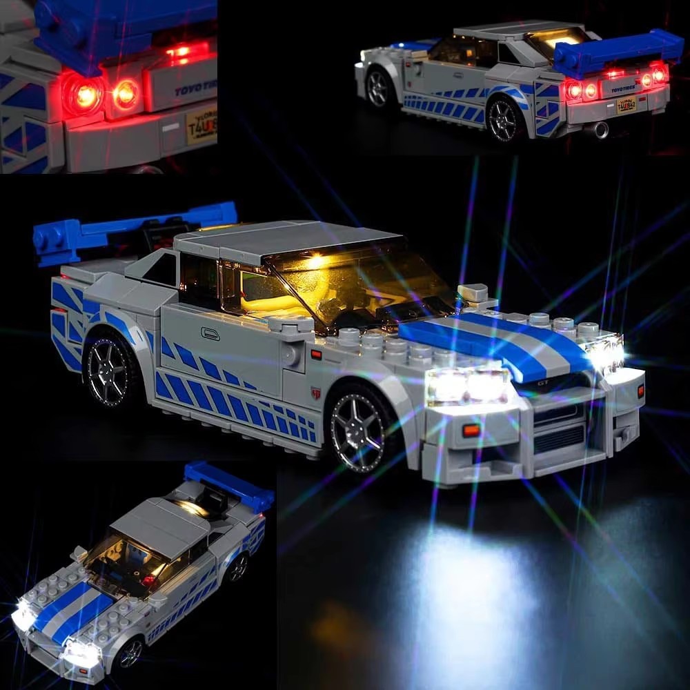 Light Kit for Lego 76906/76917/76907/76919/76908/76910/76909/76911/76912/76914/76915/76916/76921/76922/76920
