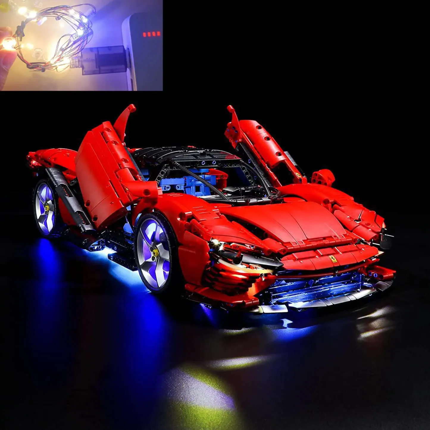 USB Light Kit For LEGO 42143 Daytona SP3 Car
