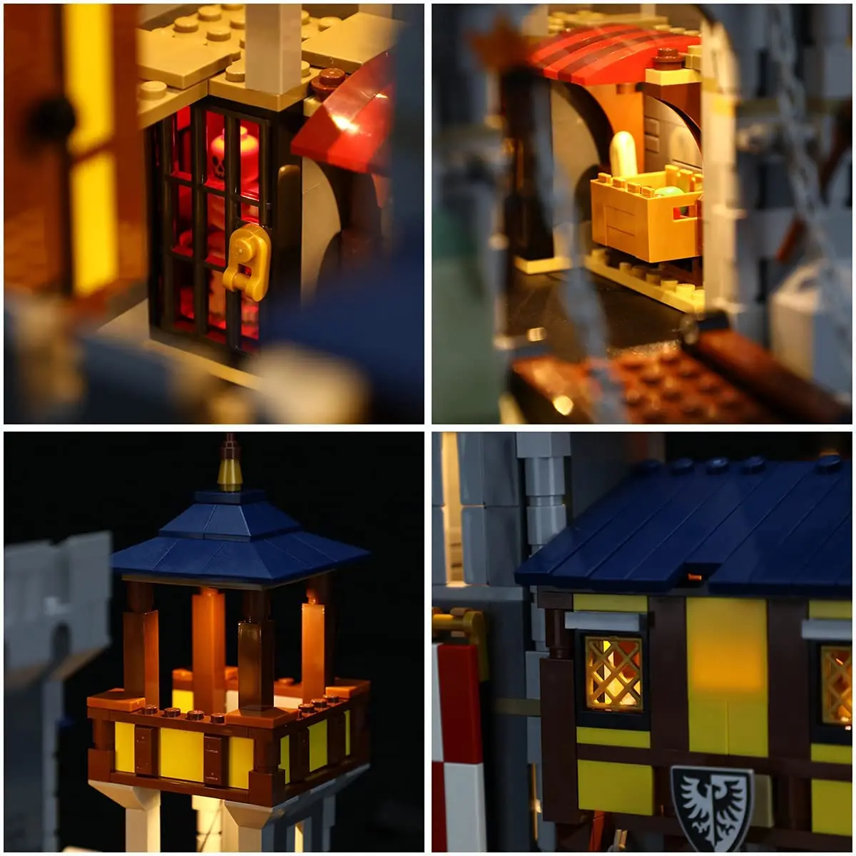 USB Light Kit for Lego 31120 Creator Medieval Castle