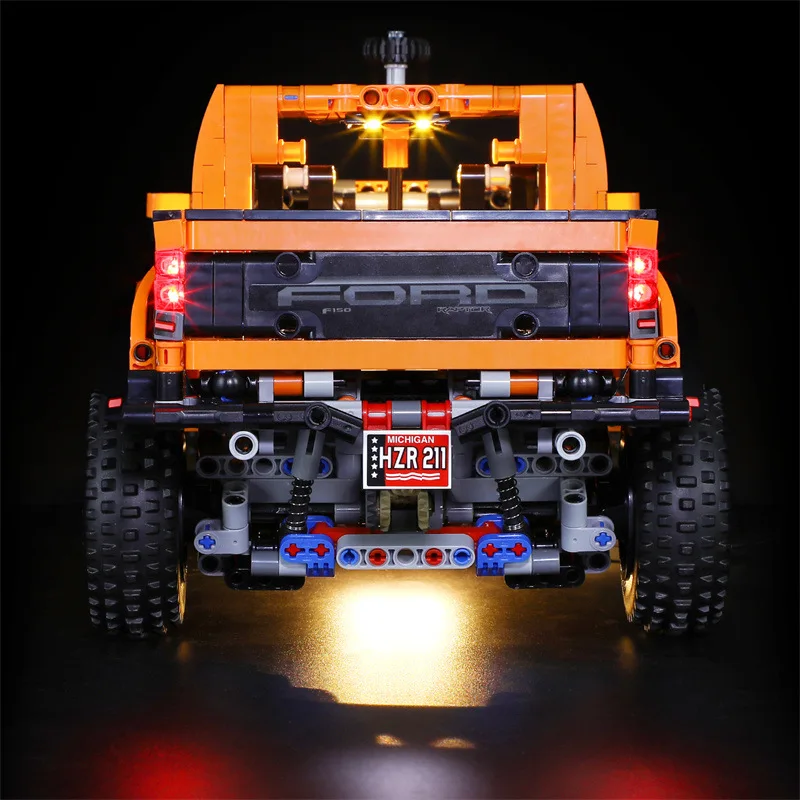 USB Lights Kit for Lego 42126 F-150 High Tech Vehicle Raptor Pickup Car