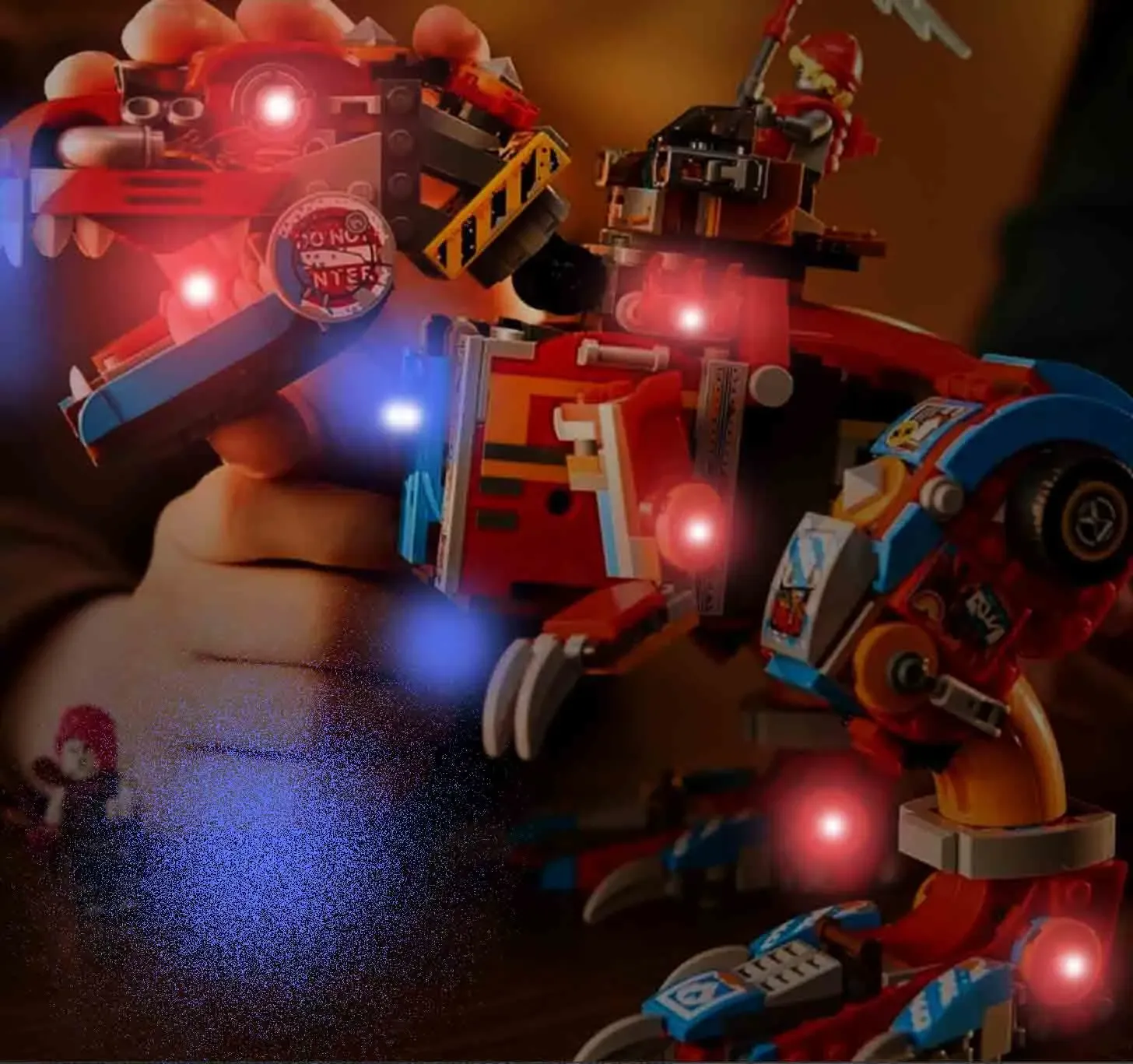 USB Lights Set for Lego 71484 Dreamzzz Coopers Robot Dinosaur C-Rex