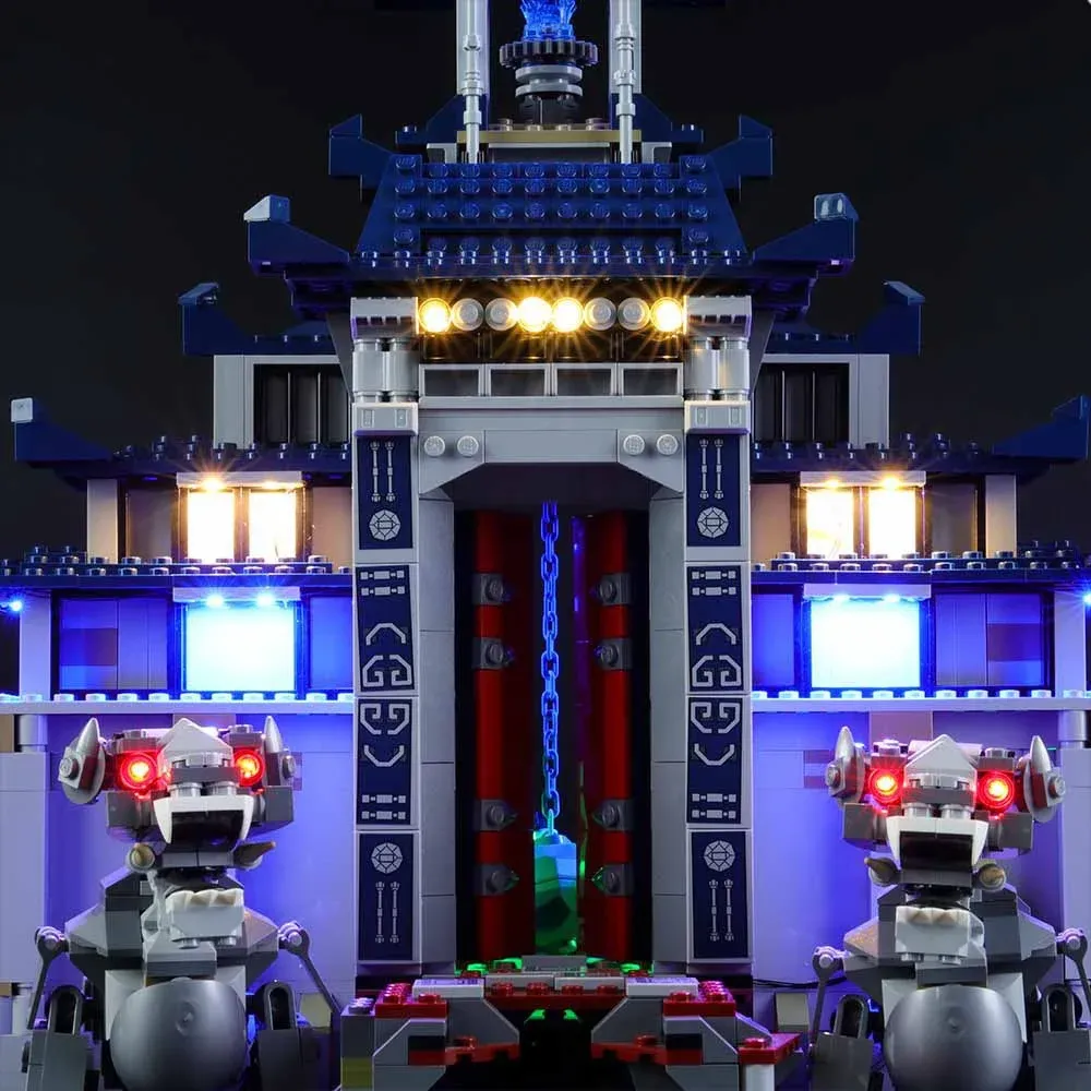 USB Light Kit for LEGO 70617 Ninjago Movie Temple of The Ultimate Weapon