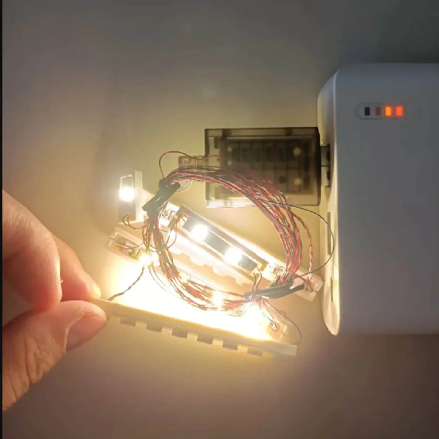 USB Light Kit for Lego 10190 European Market Avenue