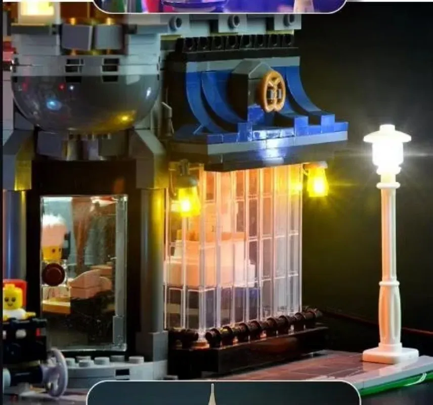 USB Light Kit for Lego 10255 architecture Assembly Square