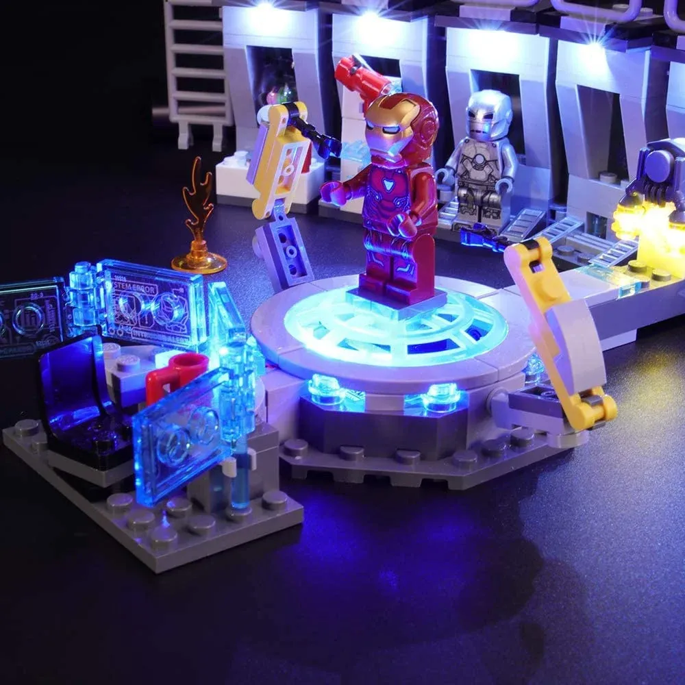 USB Light Kit for LEGO 76125 Avengers Hall of Armor