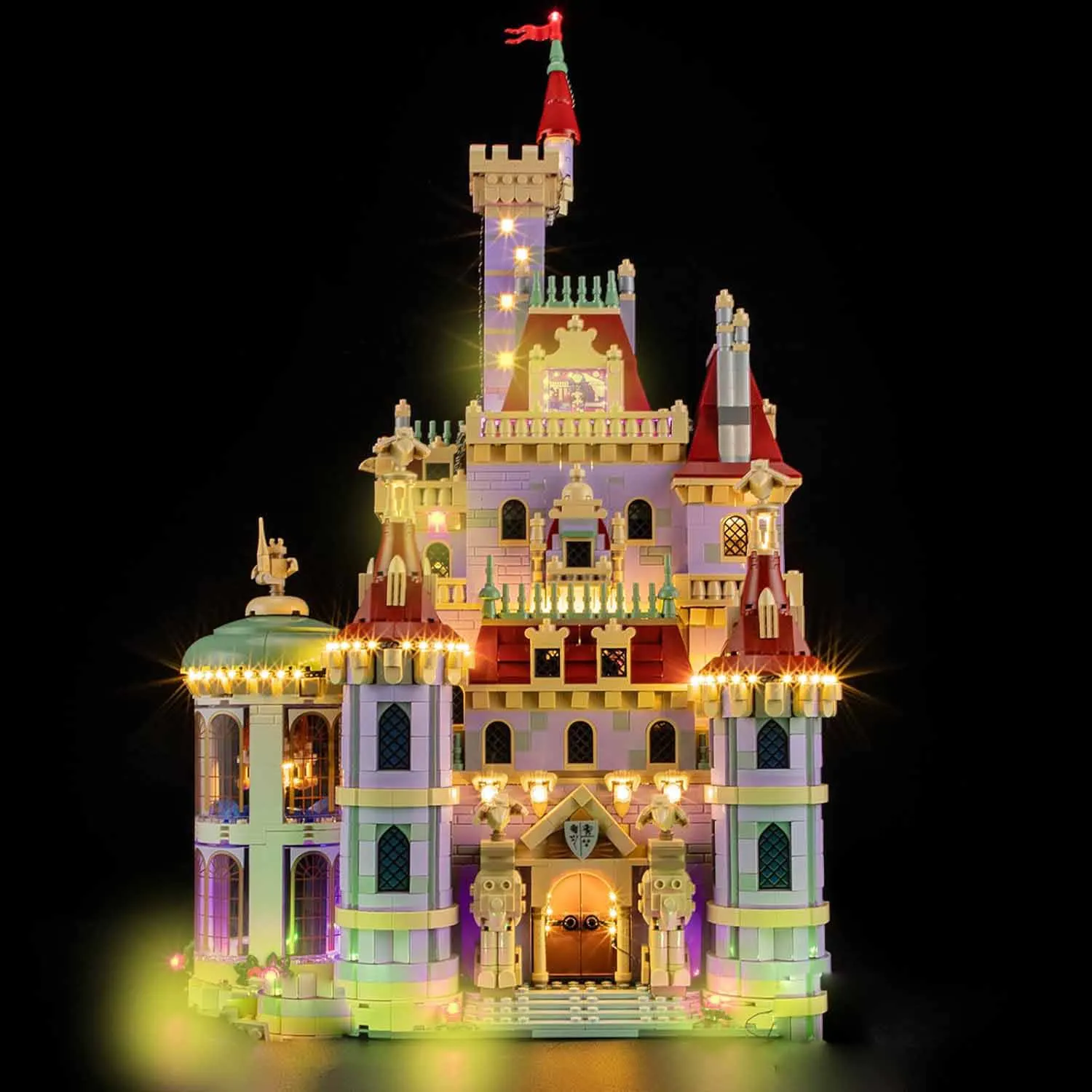 USB Lights Set for Lego 43263 Beauty and The Beast Castle