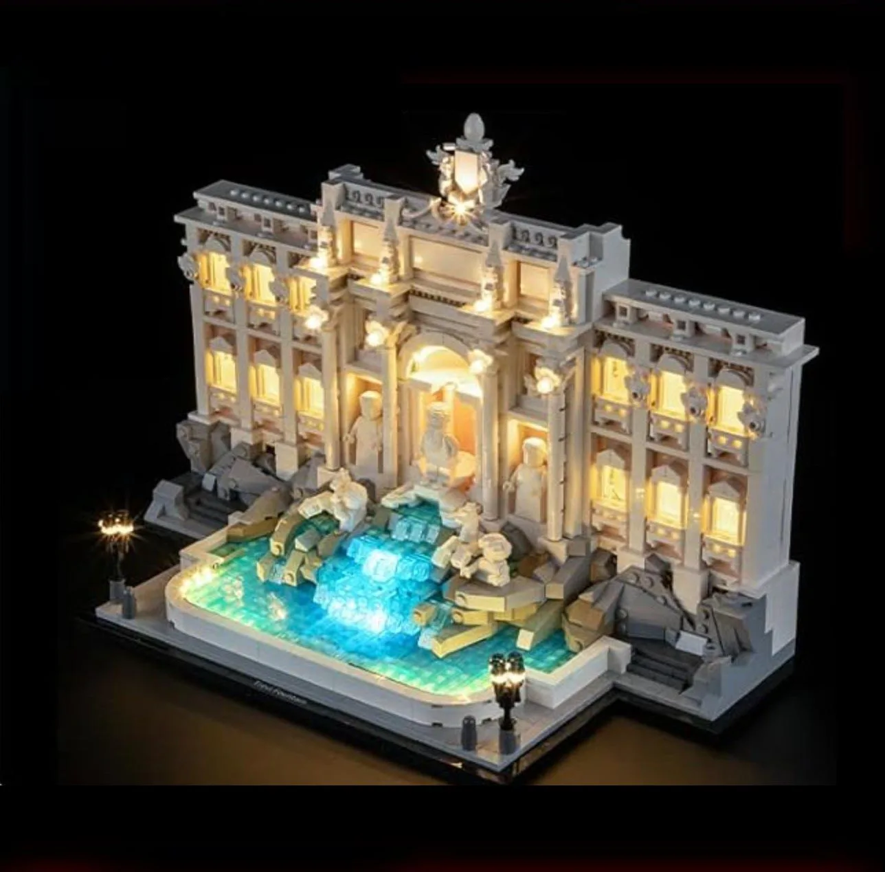 USB Light Kit for Lego 21062 Trevi Fountain Architecture
