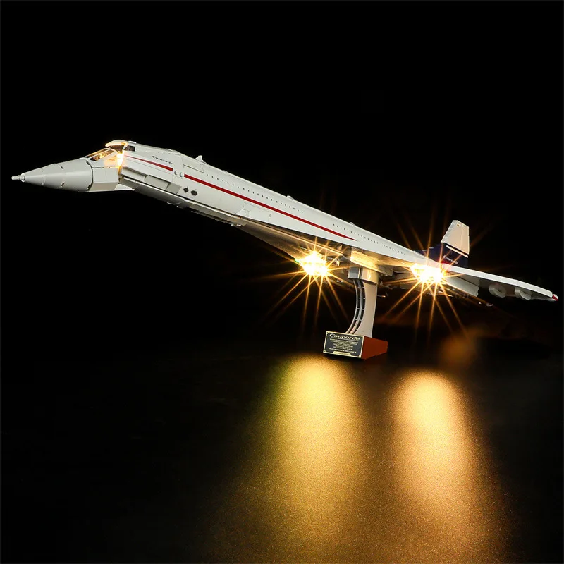 USB Lights Set for Lego 10318 Airbus Concorde