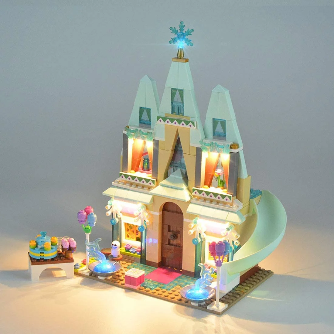 USB Light Kit for Lego 41068 Frozen Arendelle Castle