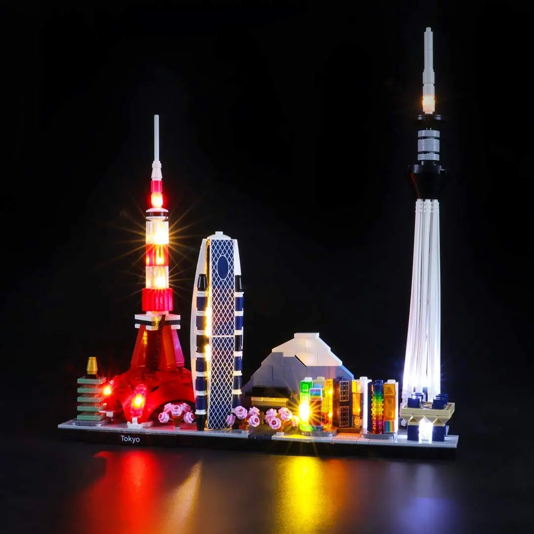 USB Light Kit for LEGO 21051 Architecture Tokyo