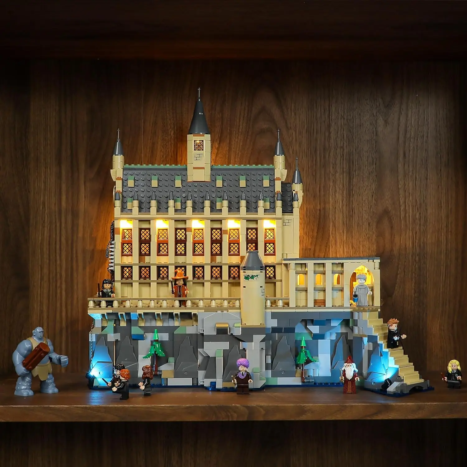 USB Lights Set for Lego 76435 Hogwarts Castle The Great Hall