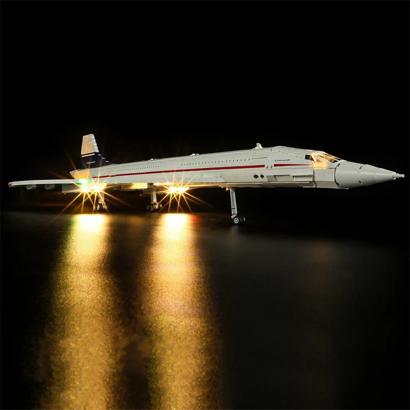 USB Lights Set for Lego 10318 Airbus Concorde