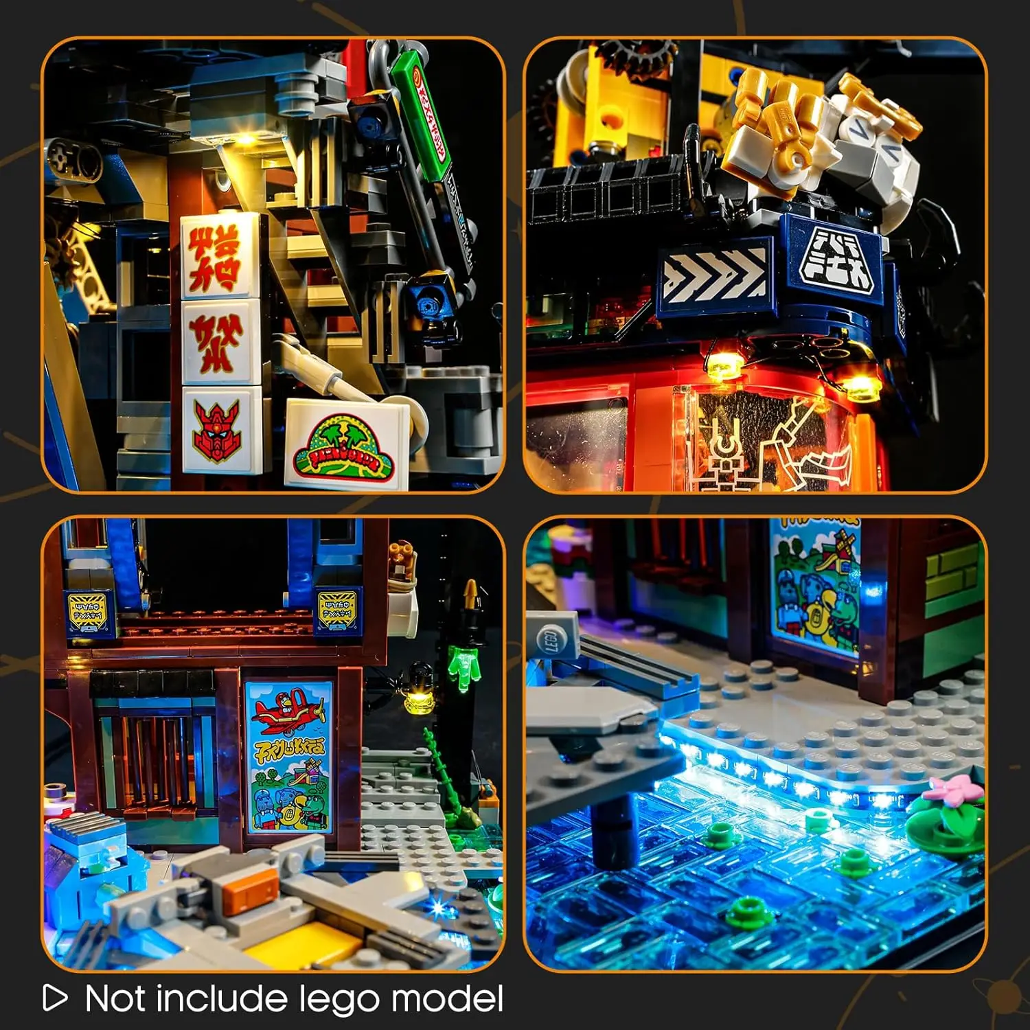 USB Lights Set for Lego 71837 NINJAGO City-Workshops