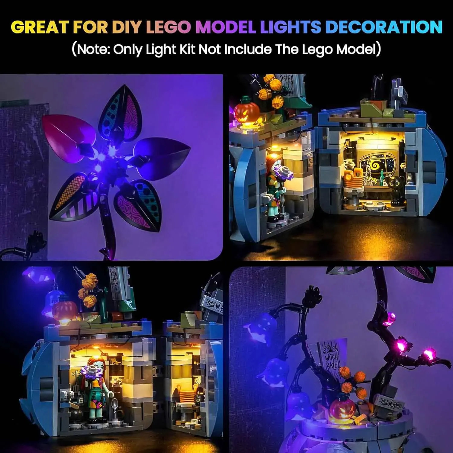 USB Light Kit for LEGO Sally's Flowerpot 43288