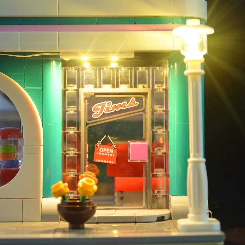 USB Light Kit for Lego 10260 The Downtown Diner Creator Expert