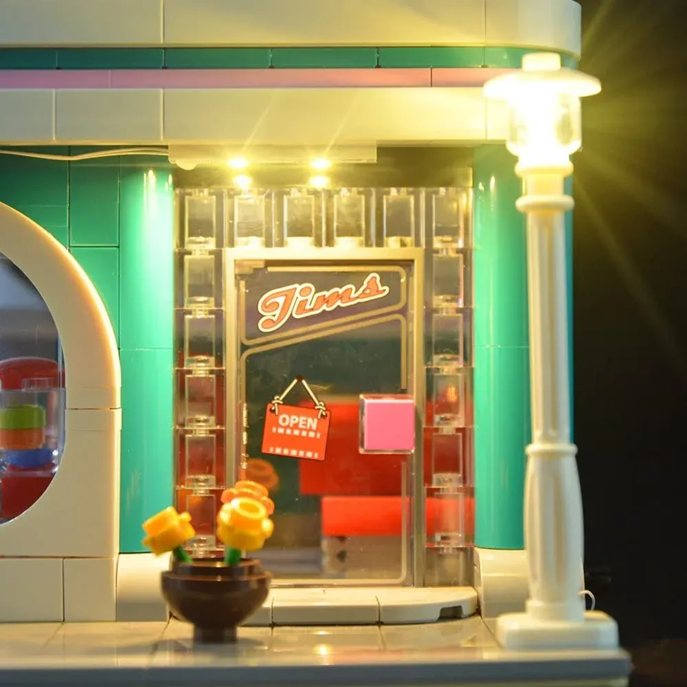 USB Light Kit for Lego 10260 The Downtown Diner Creator Expert