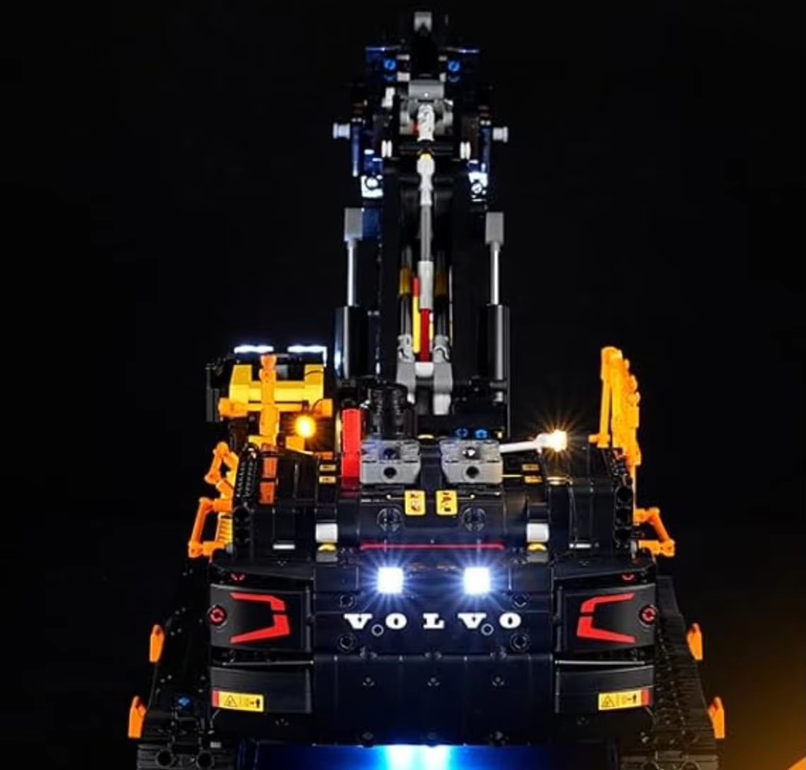 USB Light Kit for Lego 42215 Technic Volvo EC500 Hybrid Excavator