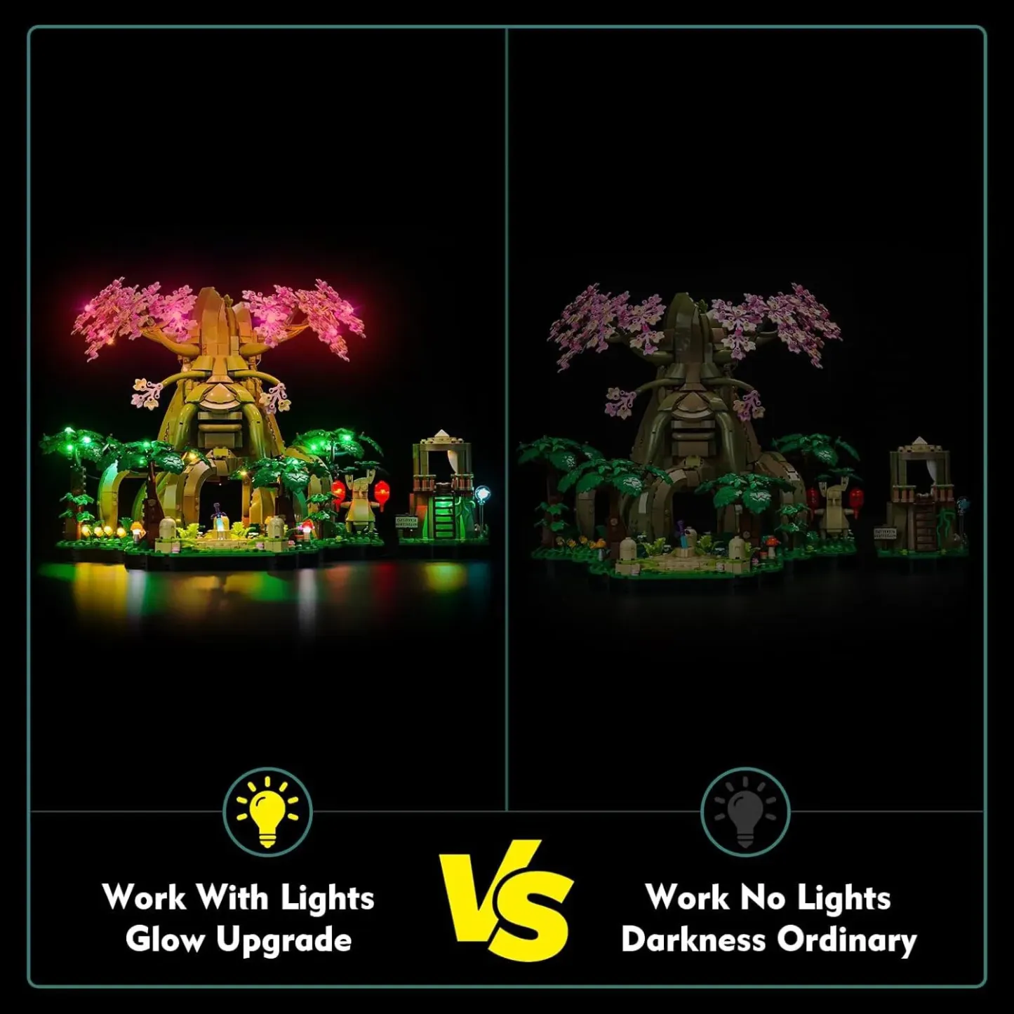 USB Lights Set for Lego 77092 Legend of Zelda Great Deku Tree