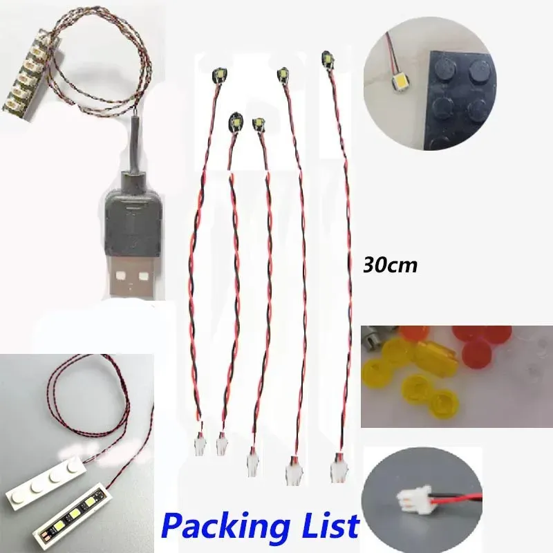USB Lights Set for LEGO 40565 Santa Claus Workshop-Limited Edition
