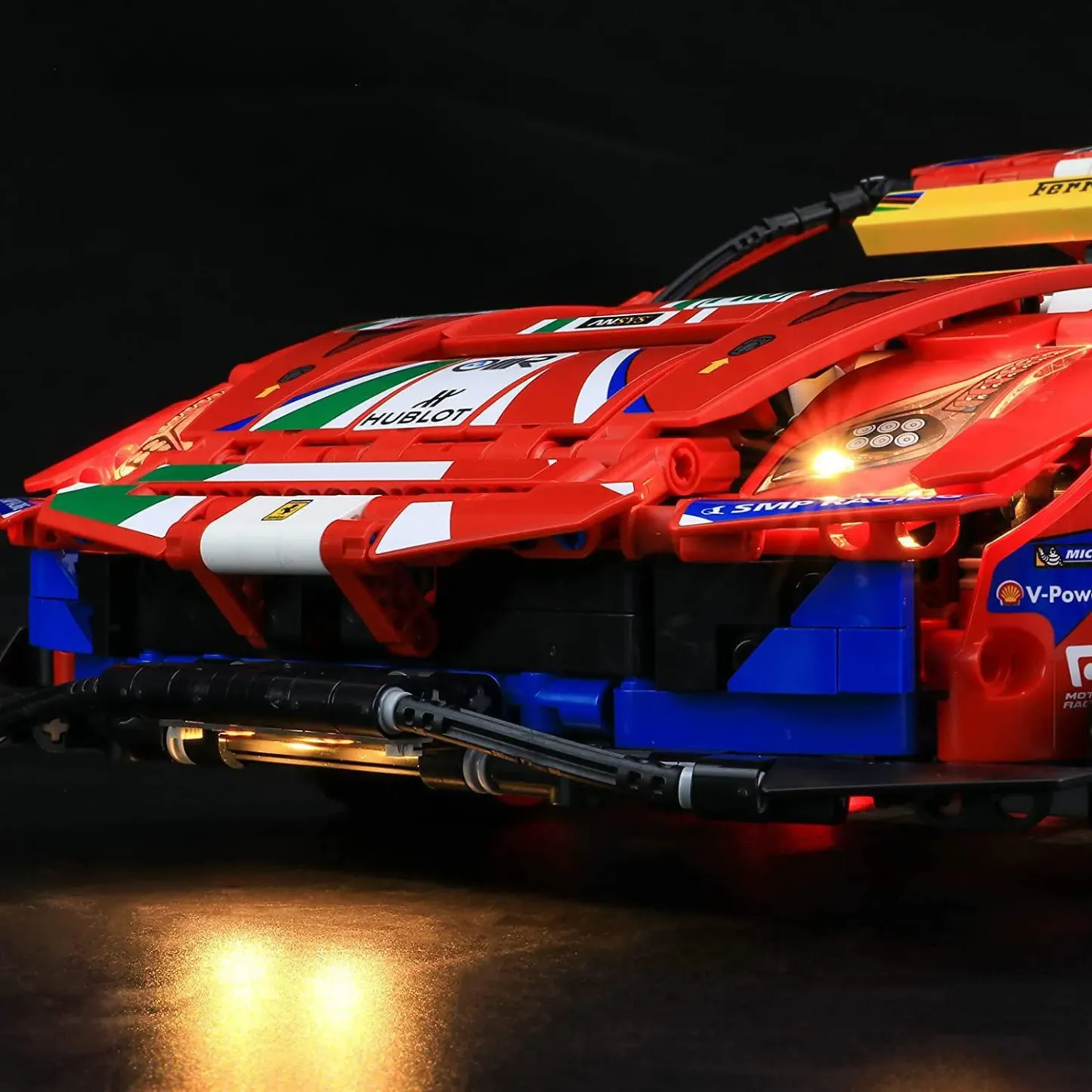 USB Light kit for Lego 42125 Technic Ferrari 488 GTE AF Corse