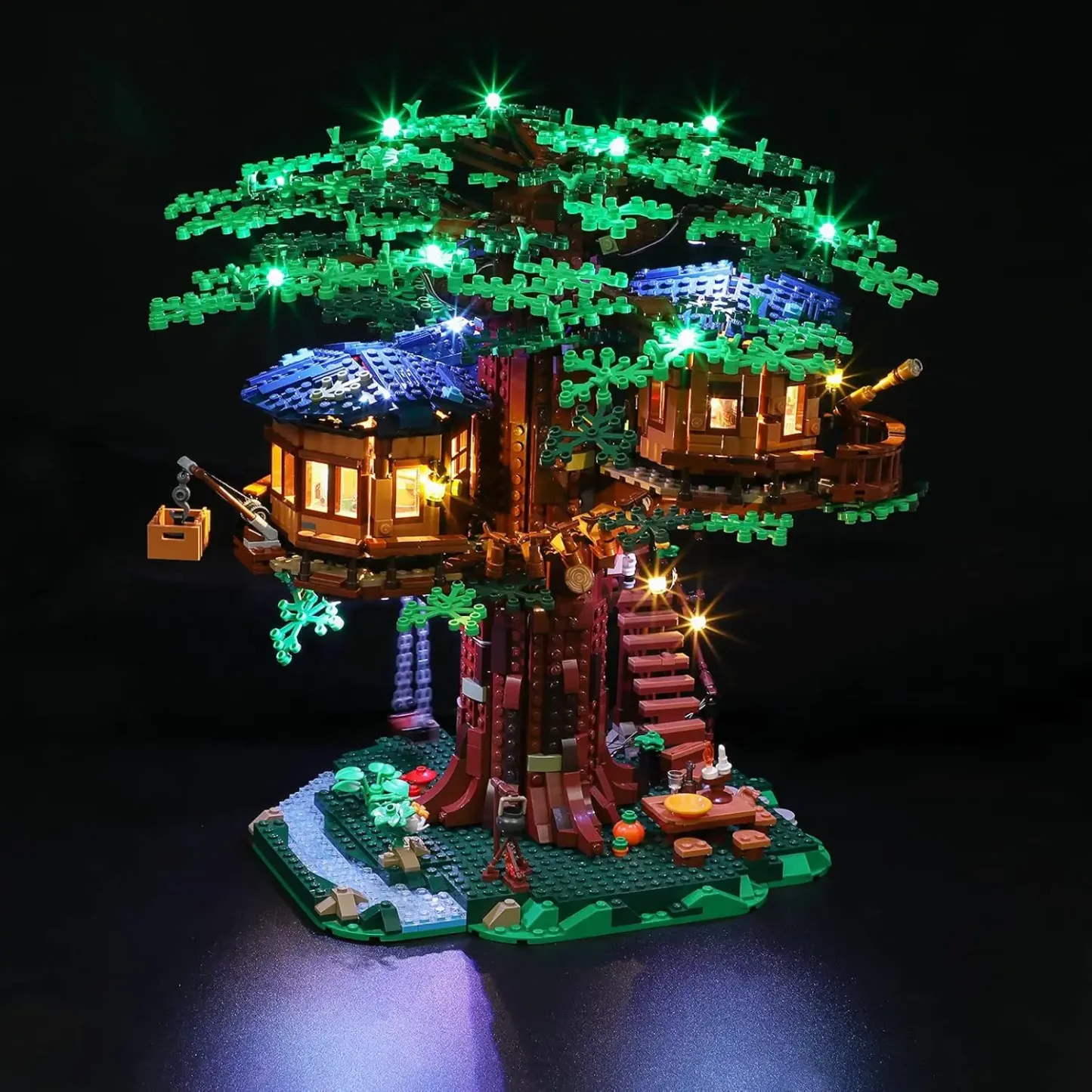 USB Light Kit for Lego 21318 Ideas Tree House