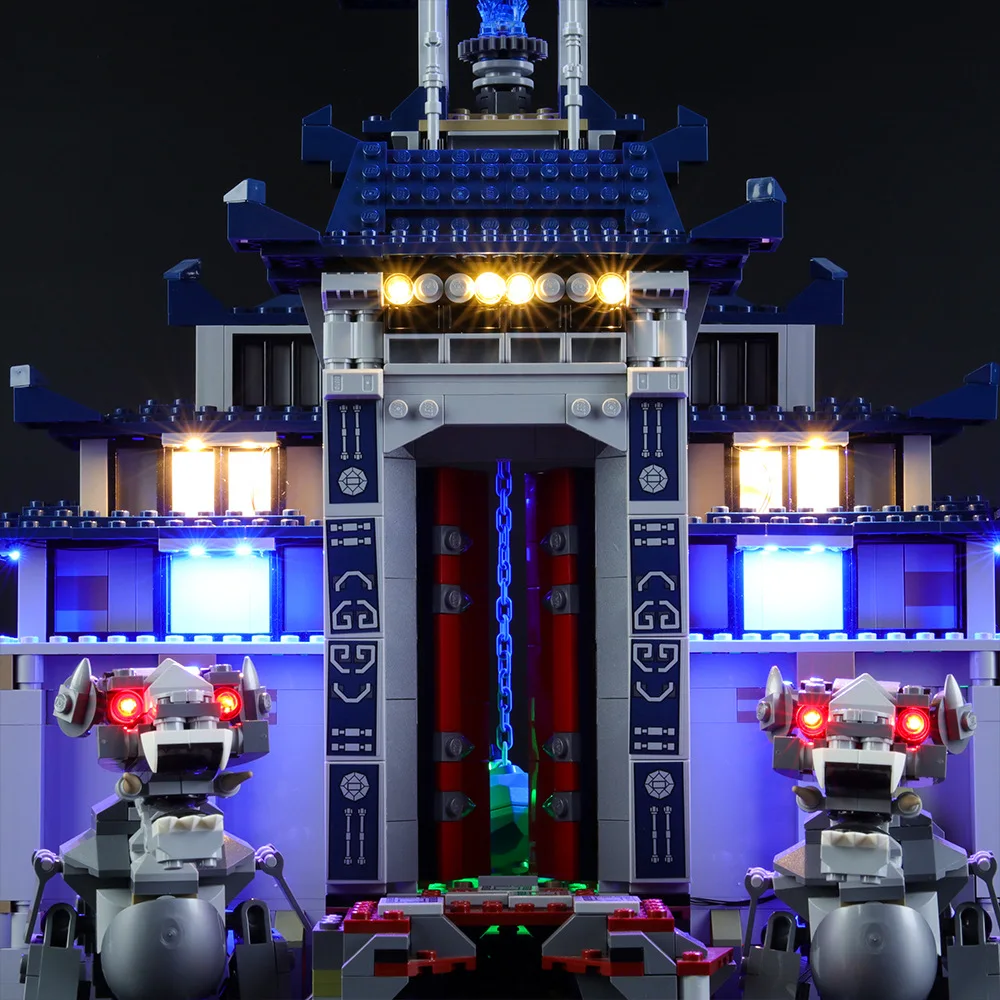 USB Light Kit for LEGO 70617 Ninjago Movie Temple of The Ultimate Weapon