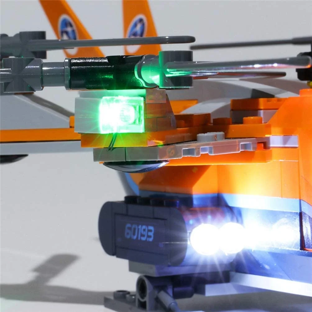 USB Light Kit for LEGO 60193 City Arctic Expedition Air Transport Helicopter