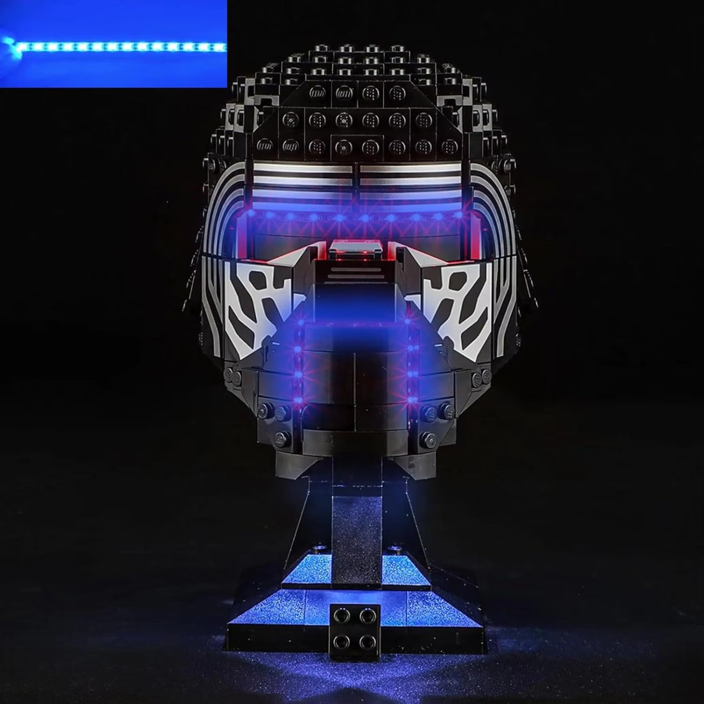 USB Lights Set for Lego 75415 Star Wars Kylo Ren Helmet  