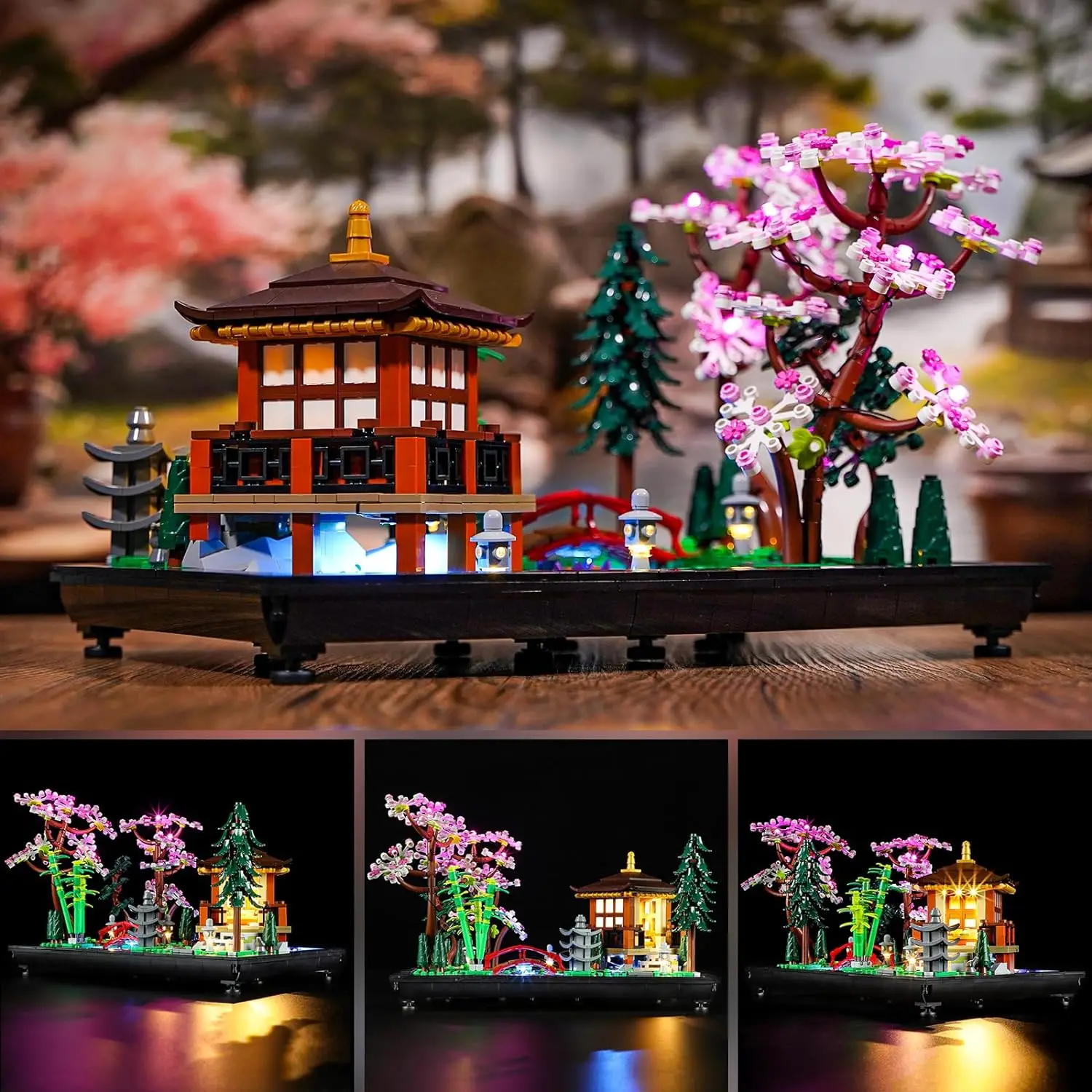 USB Light Kit for Lego 10315 Icons Tranquil Garden