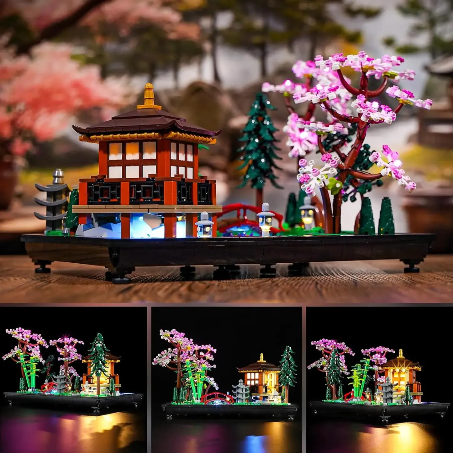 USB Light Kit for Lego 10315 Icons Tranquil Garden
