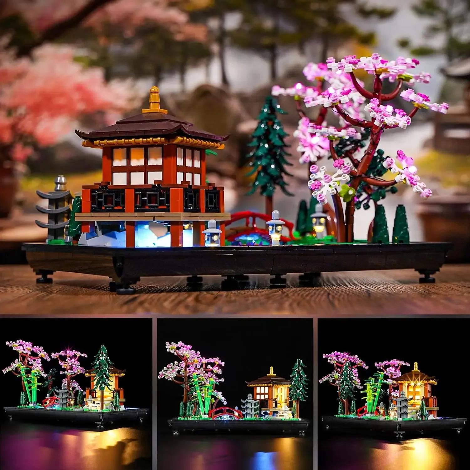 USB Light Kit for Lego 10315 Icons Tranquil Garden