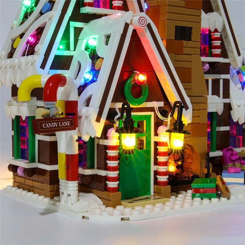 USB Light Kit For Lego 10267 Creator Ginger-bread House