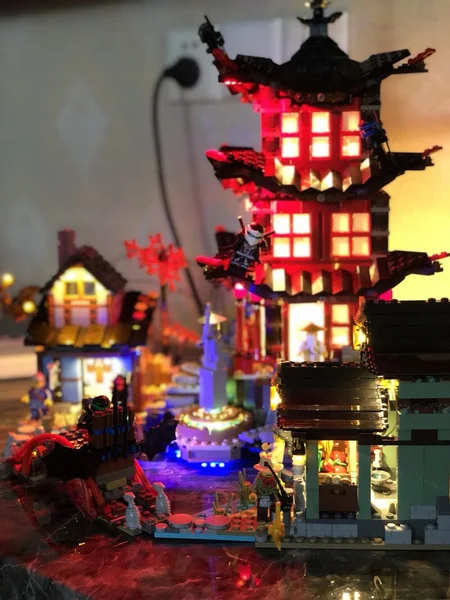 USB Light Kit for 70751 Lego Ninjago Temple of Airjitzu