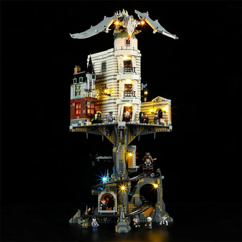 USB Lights Set for Lego 76417 Gringots Wizard Bench-Collector's Editio